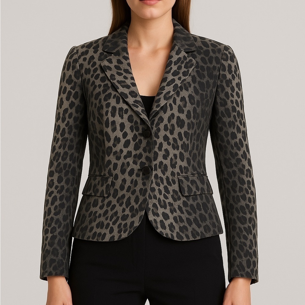 Moschino Animal‎ Print Women's Blazer